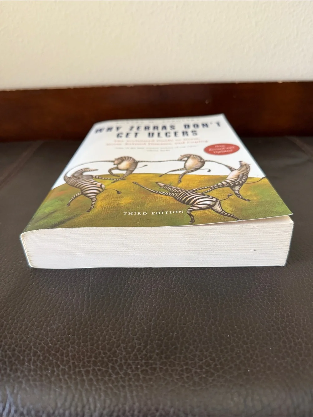 “Why Zebras Don’t Get Ulcers” Acclaimed Self Help Guide to Stress & Coping